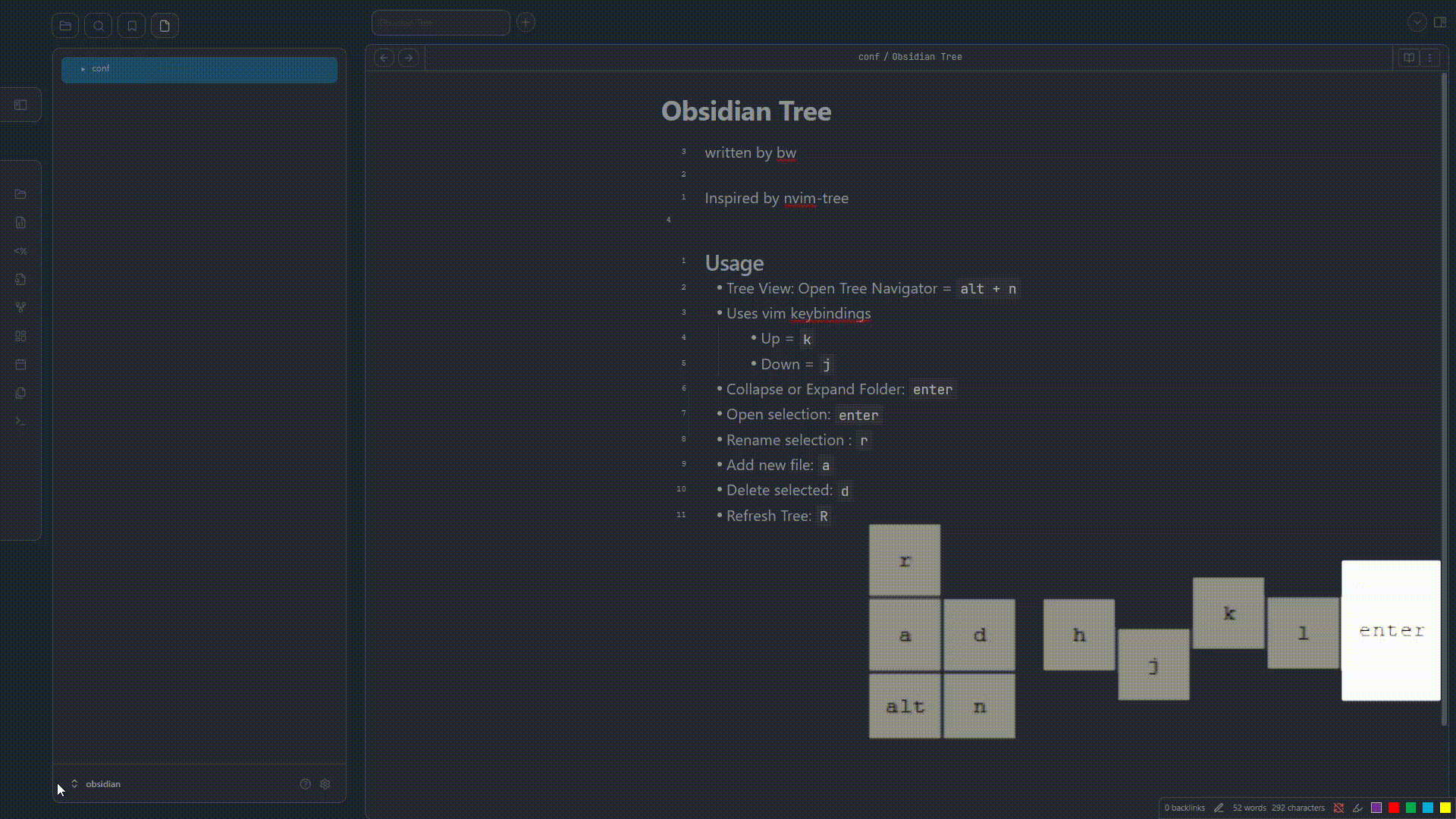 Tree Navigator demonstration